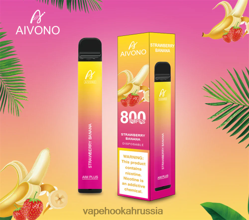 Vape Россия - Aivono AIM PLUS 800 TP22TD192 клубника банан