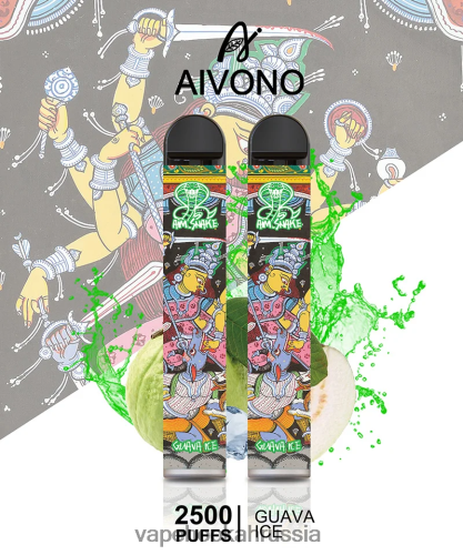 Vape Россия - Aivono AIM SNAKE 2500 TP22TD307 лед гуавы
