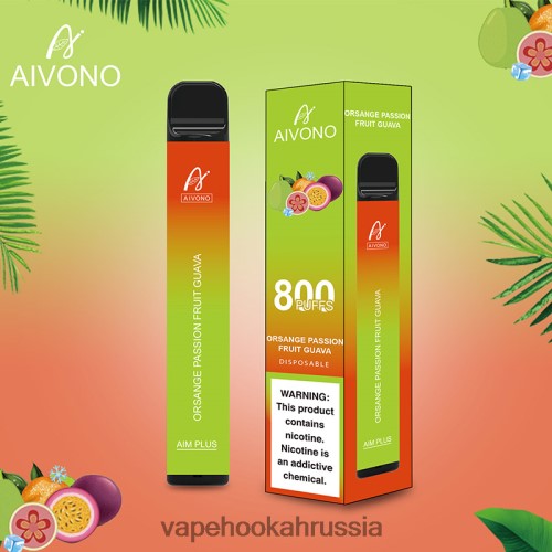 Vape Hookah - Aivono AIM PLUS 800 TP22TD189 апельсиновая маракуйя, гуава