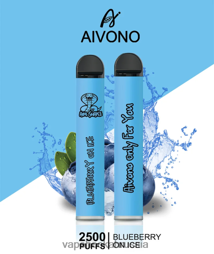 Vape Hookah - Aivono AIM SNAKE 2500 TP22TD299 черника на льду