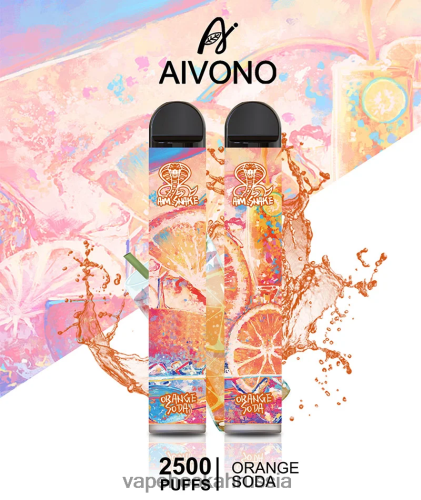 Vape Hookah - Aivono AIM SNAKE 2500 TP22TD314 апельсиновая сода
