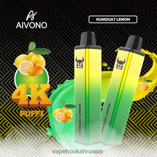 Vape Russia - Aivono AIM FREAK 4000 TP22TD256 кумкват лимон
