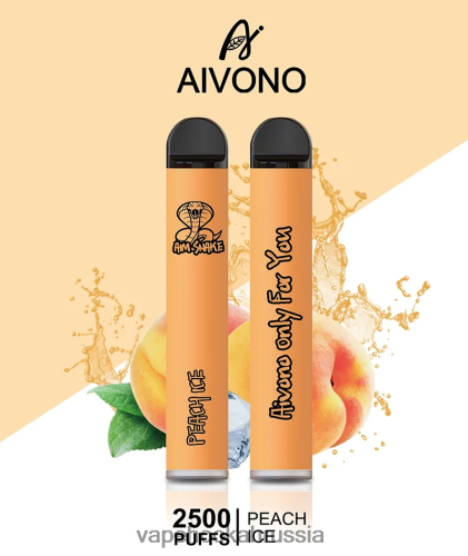 Vape Russia - Aivono AIM SNAKE 2500 TP22TD316 персиковый лед