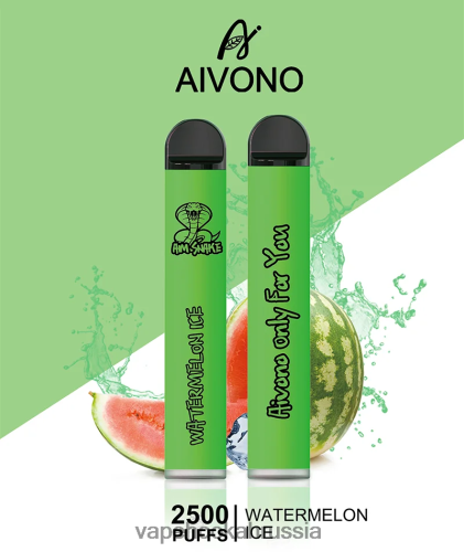 Vape Russia - Aivono AIM SNAKE 2500 TP22TD321 арбузный лед
