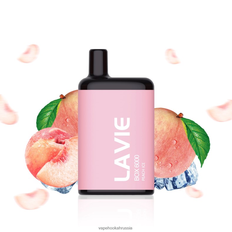 E-Liquid Жидкость - LAVIE BOX 6000 затяжек персиковый лед 2R0028200