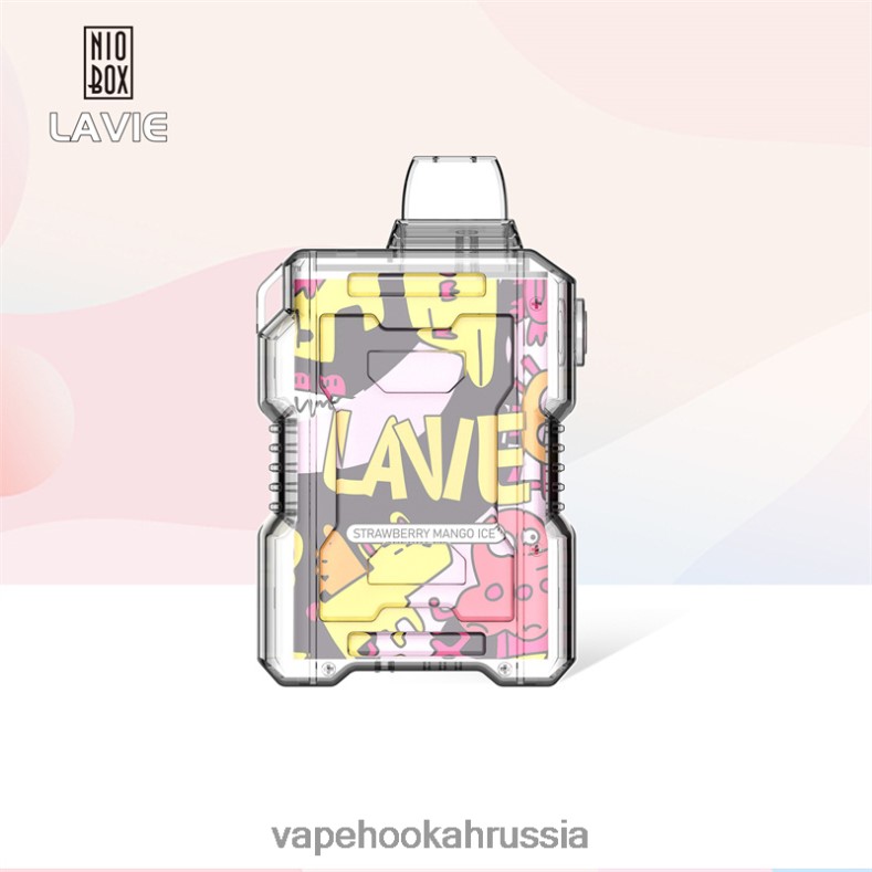E-Liquid Жидкость - LAVIE NIO BOX 9000 затяжек клубничный манго лед 2R0028190