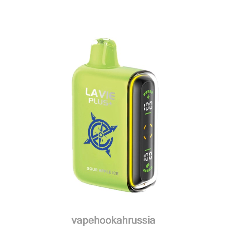 E-Liquid Жидкость - LAVIE PLUS 15000 затяжек кислый яблочный лед 2R0028100