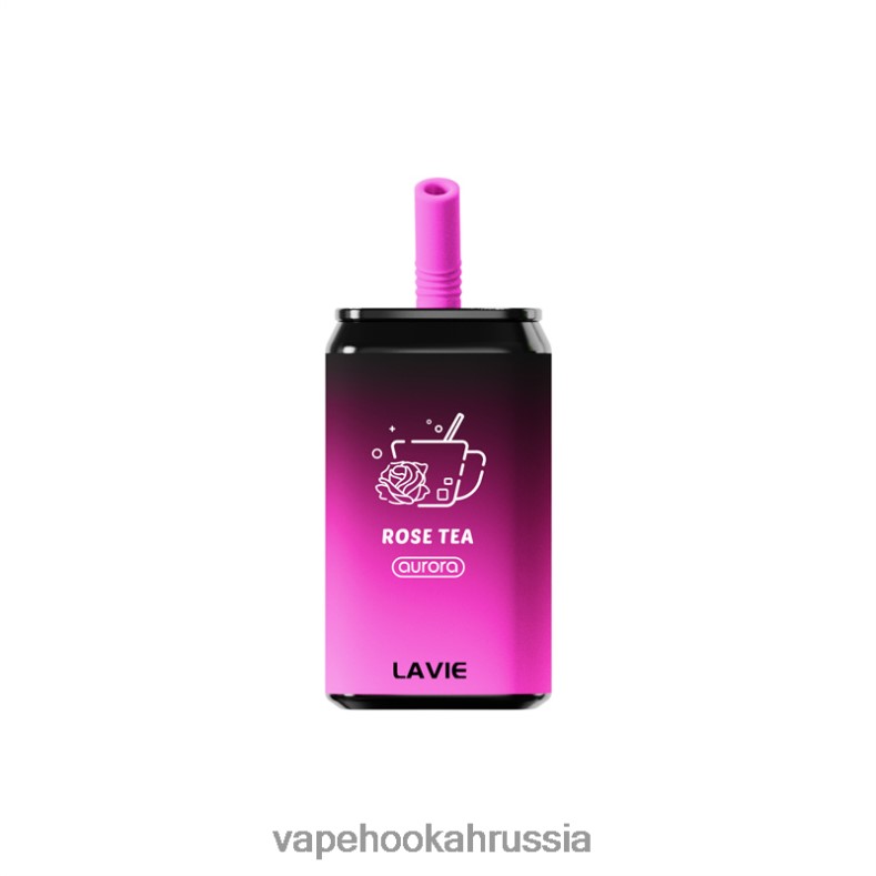 Russian Vape Juice - LAVIE Aurora 11000 затяжек розовый чай 2R0028148