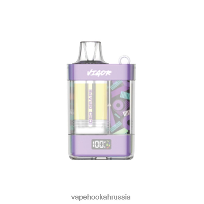 Russian Vape Juice - LAVIE VIGOR 15000 затяжек замороженный виноград 2R00288