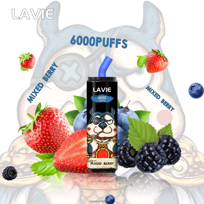 Vape Россия - LAVIE Coke BAR 6000 затяжек смешанная ягода 2R0028272