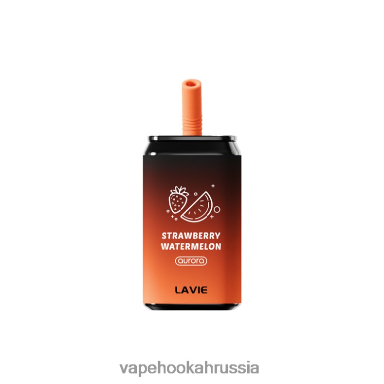 Vape Russia - LAVIE Aurora 11000 затяжек клубника арбуз 2R0028146