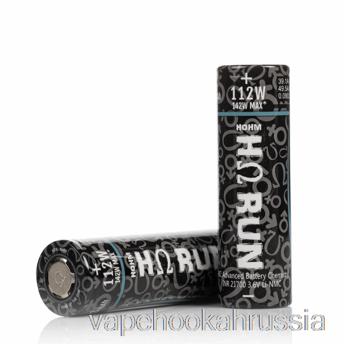 Vape Russia Hohm Tech Run 21700 3023 мАч 39.1a аккумулятор два аккумулятора