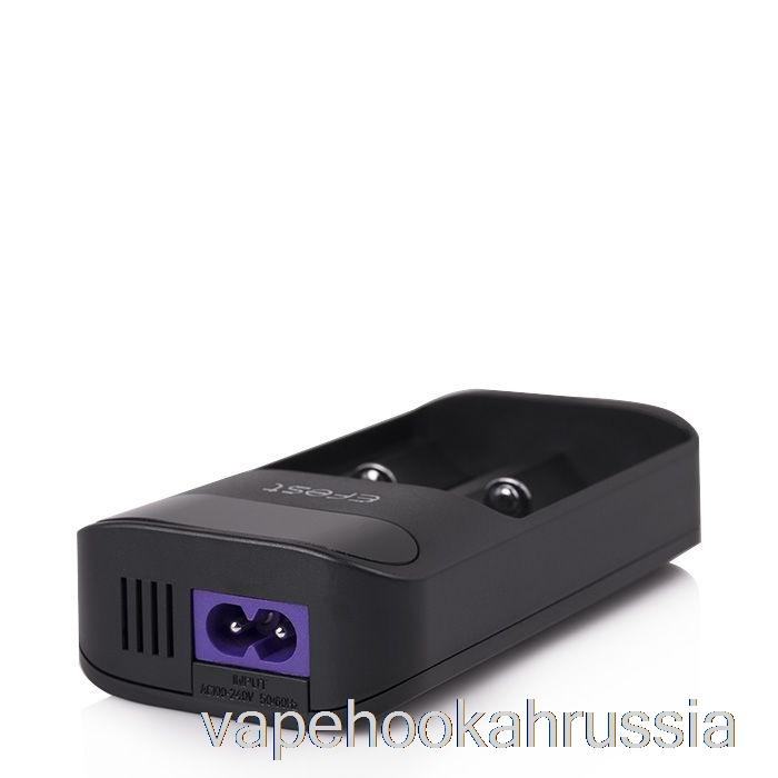 Vape Russia Efest Lush Q2 интеллектуальное светодиодное зарядное устройство с 2 отсеками
