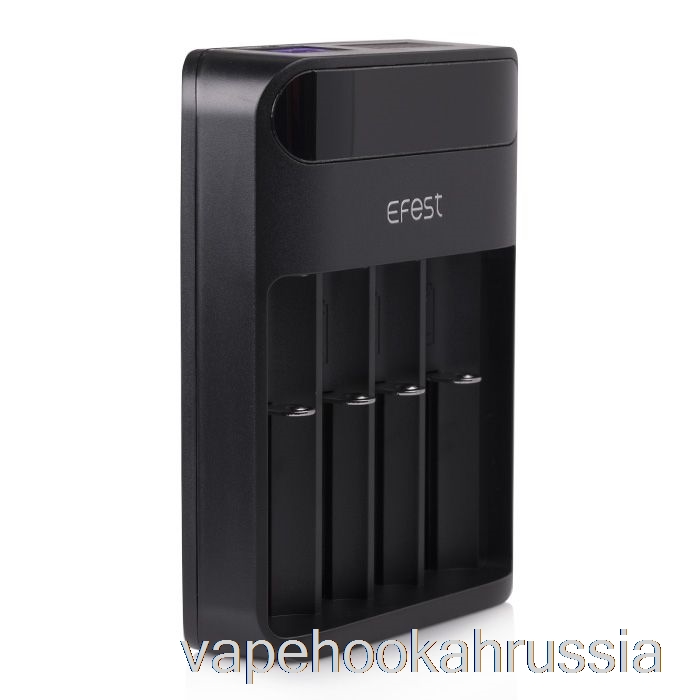 Vape Russia Efest Lush Q4 интеллектуальное светодиодное зарядное устройство с 4 отсеками