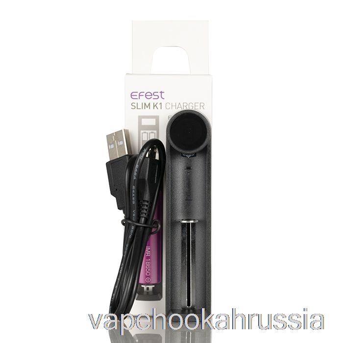 Зарядное устройство для аккумулятора Vape Juice Efest Slim K1 с одним гнездом