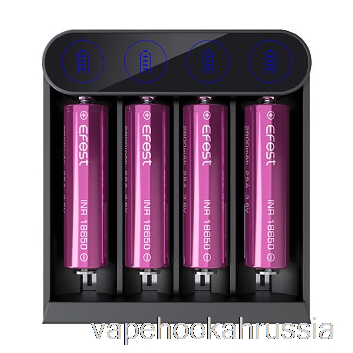 Vape Russia Efest Slim K4 зарядное устройство USB-C