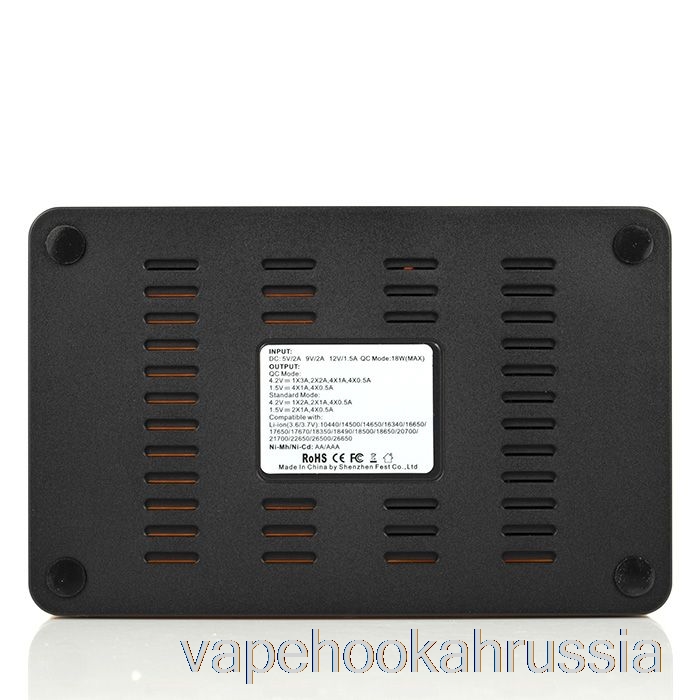 Vape Juice Efest Imate R4 Интеллектуальное зарядное устройство QC