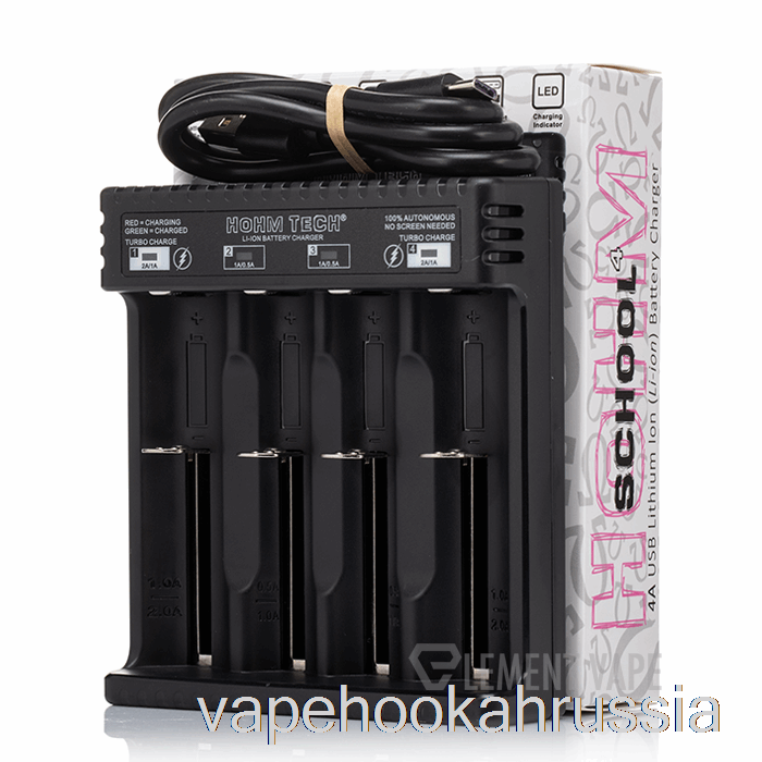 зарядное устройство USB-C Vape Juicy Hohm Tech School 4 4a