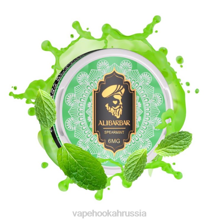 E-Liquid Жидкость - Alibarbar никотиновые пакетики мята X2Z090