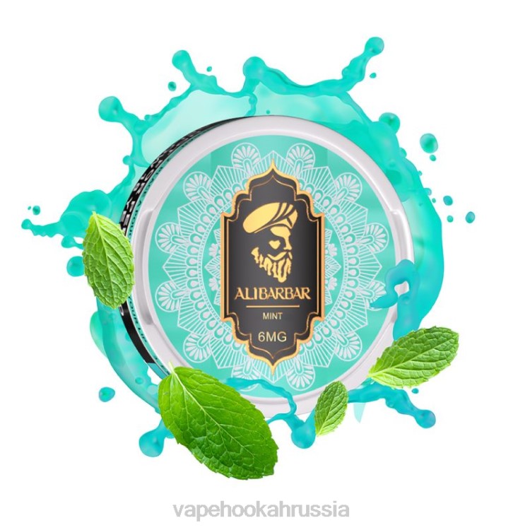 Vape Hookah - Alibarbar никотиновые пакетики мята X2Z089
